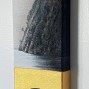 Acrylic on herringbone linen & mixed media on canvas
150 x 500 mm
2025
