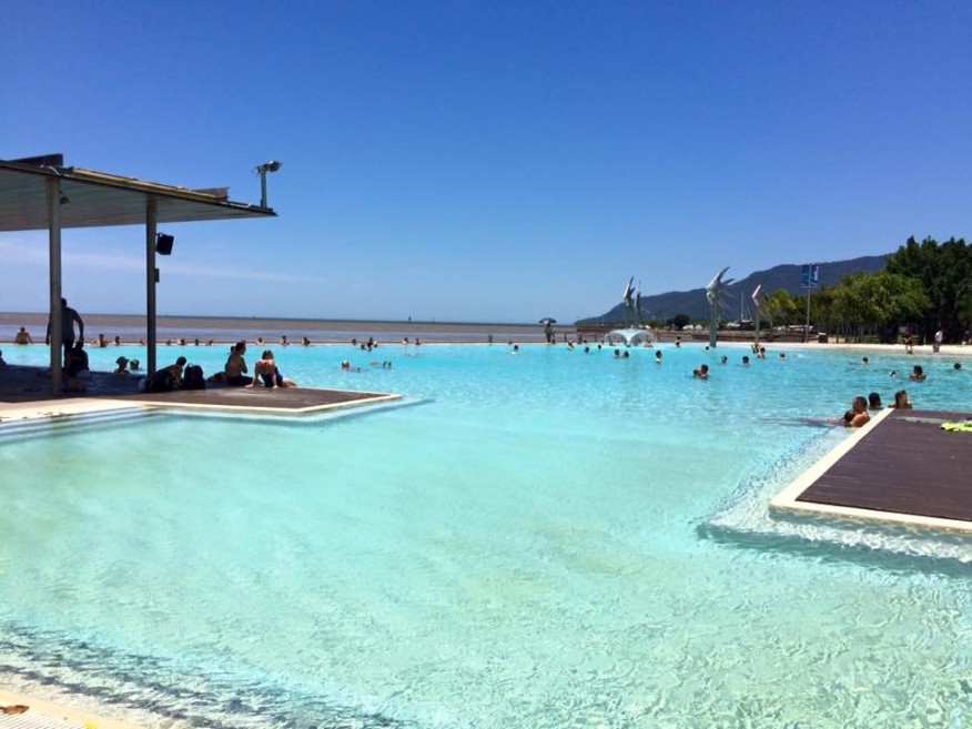 Cairns beachside pool