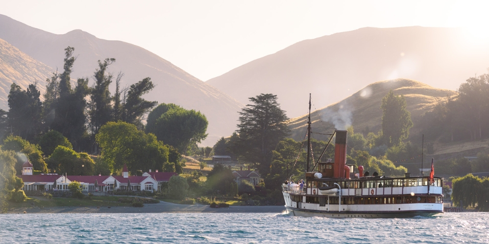 TSS Earnslaw Steamship in Queenstown