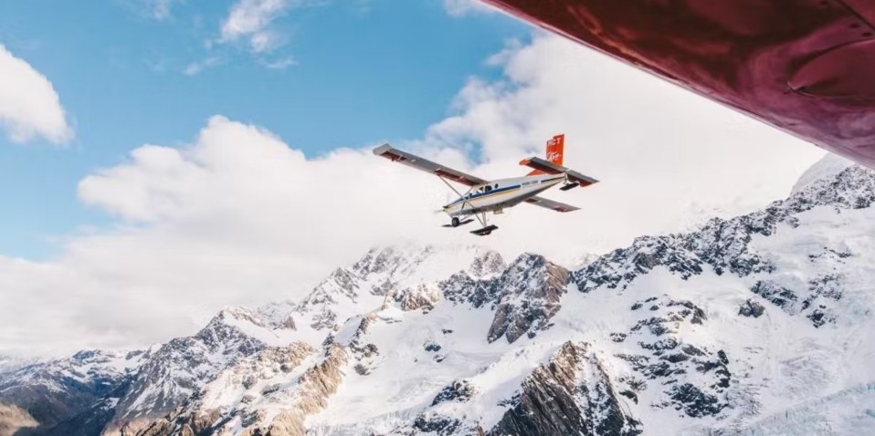 Scenic Flight over the Tasman Glacier in Mt Cook