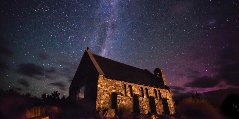 Stargazing in Lake Tekapo