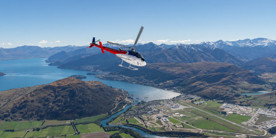 Helicopter flights in Queenstown