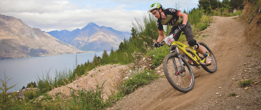 Skyline mountain biking